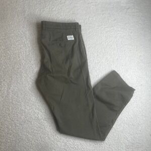 Norse projects men's olive aros pants chino heavy slim straight 36x32